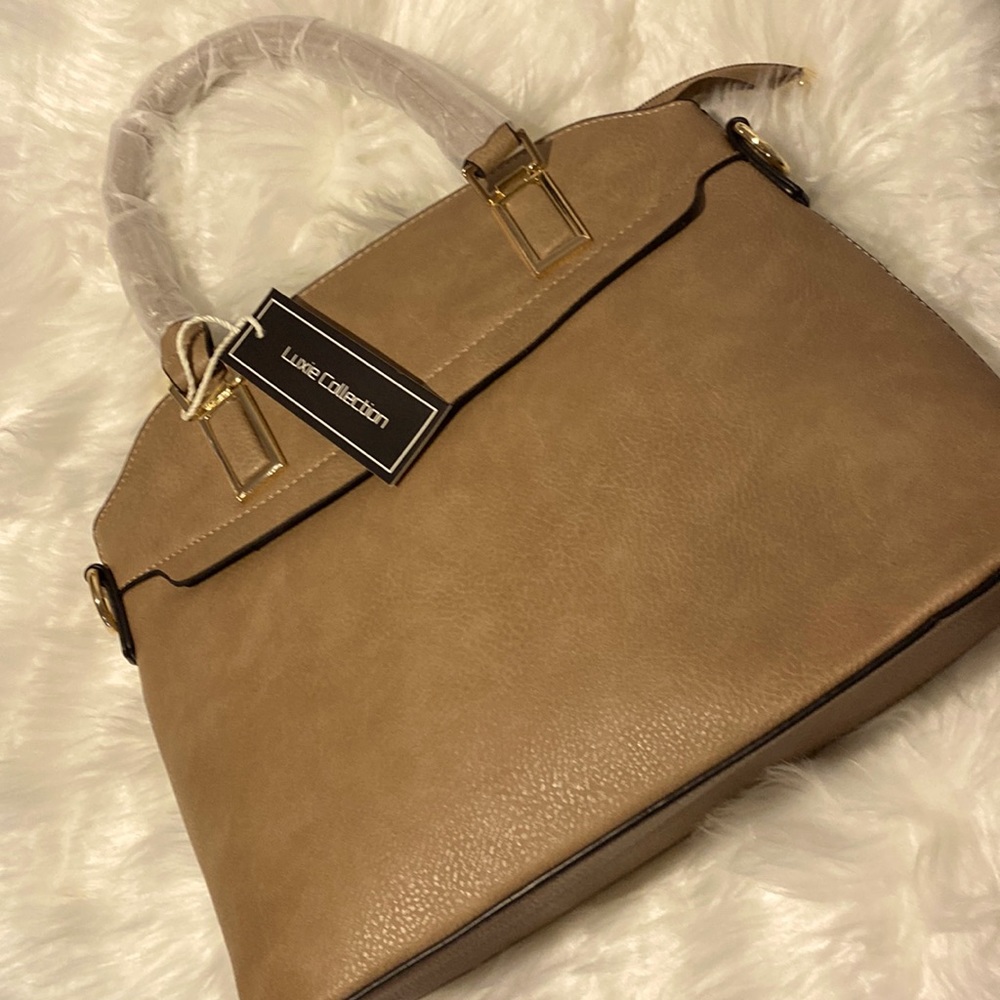 Tan bag and perfect for anything
